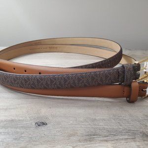 Michael Kors Dual Belts Size L NWT
